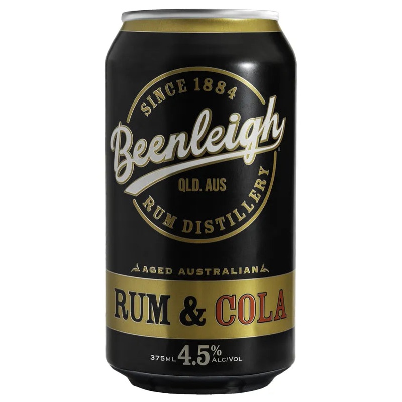 Beenleigh Rum & Cola 4.5% Can 375mL