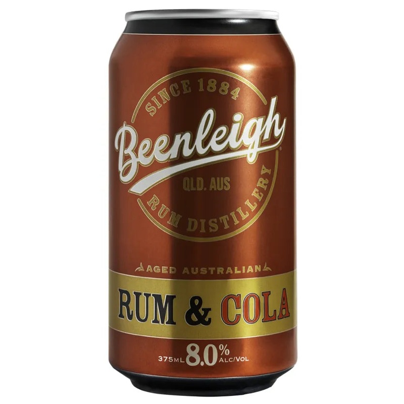 Beenleigh Rum & Cola 8% Can 375mL