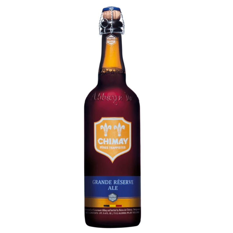 Chimay Blue Grande Reserve Beer Bottle 750mL