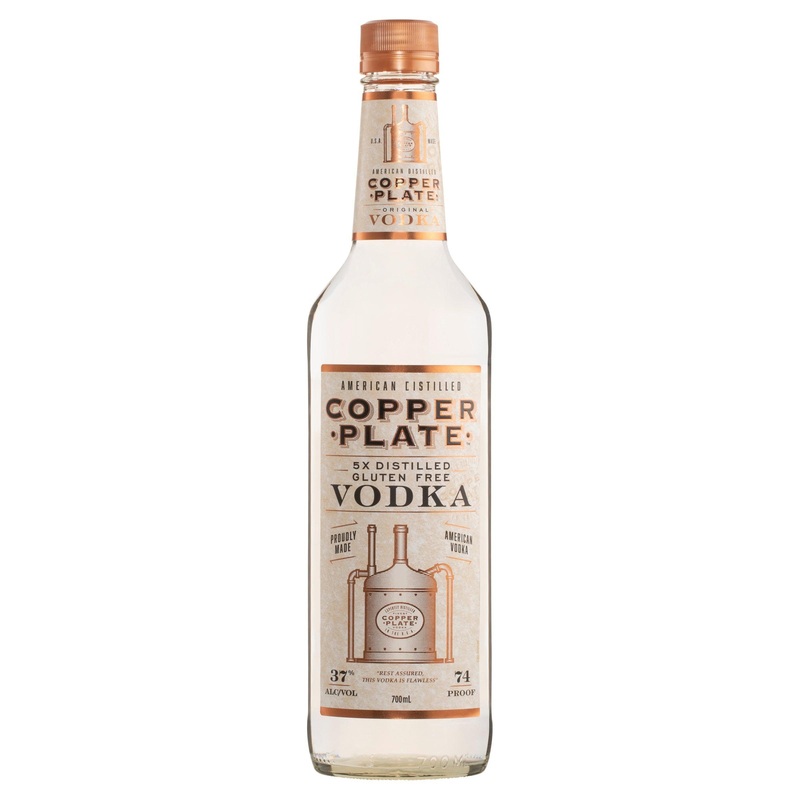 Copper Plate Vodka 700mL