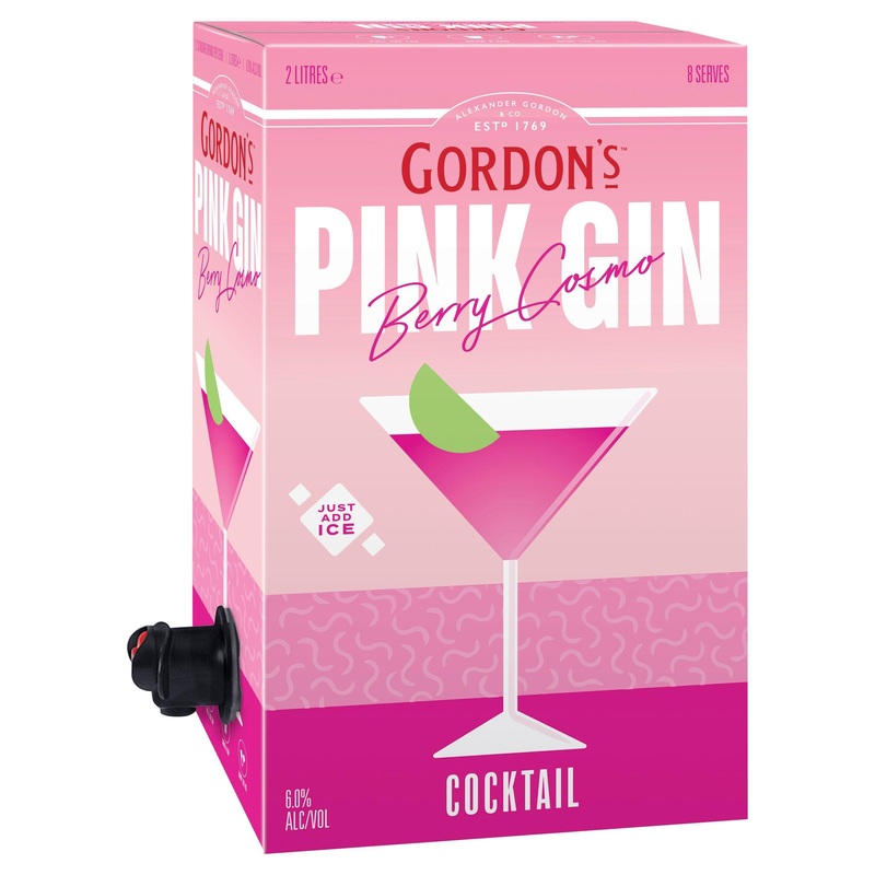 Gordon’s Pink Gin Berry Cosmo Cask 2L