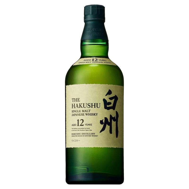 Hakushu 12 Year Old Single Malt Japanese Whisky 700mL