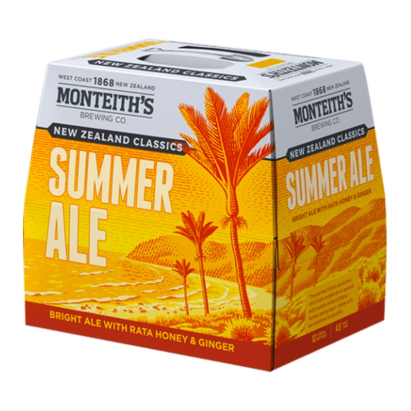 Monteith’s Phoenix Summer Ale 12 Pack Bottle 330mL