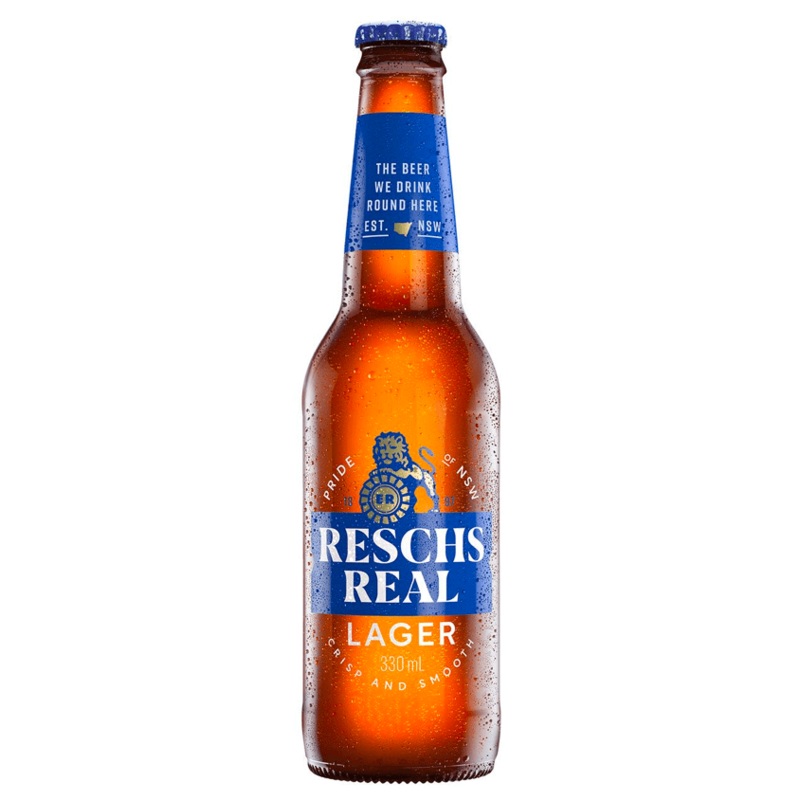 Reschs Real Lager Bottle 330mL