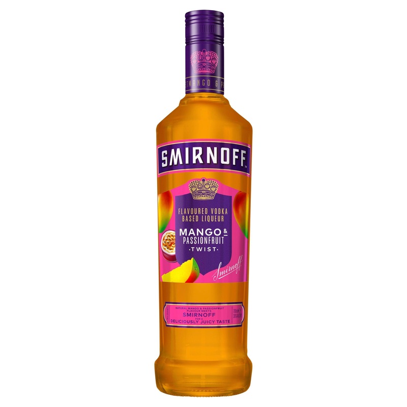 Smirnoff Mango & Passionfruit Twist Vodka Liqueur 700mL