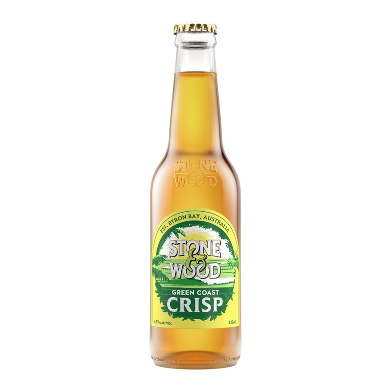 Stone & Wood Green Coast Crisp 3.5% Bottle 330mL