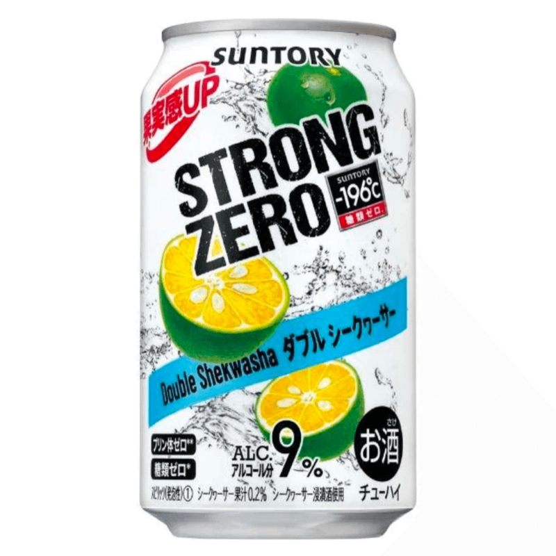 Suntory Strong Zero 9% Double Citrus Depressa Can 350mL