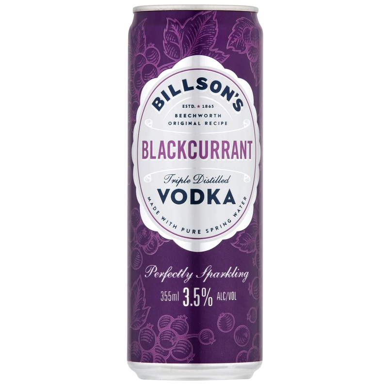 Billson’s Vodka Blackcurrant Can 355mL