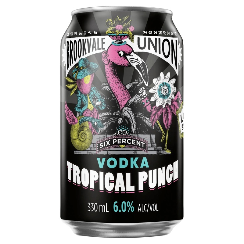 Brookvale Union Vodka Tropical Punch Can 330mL