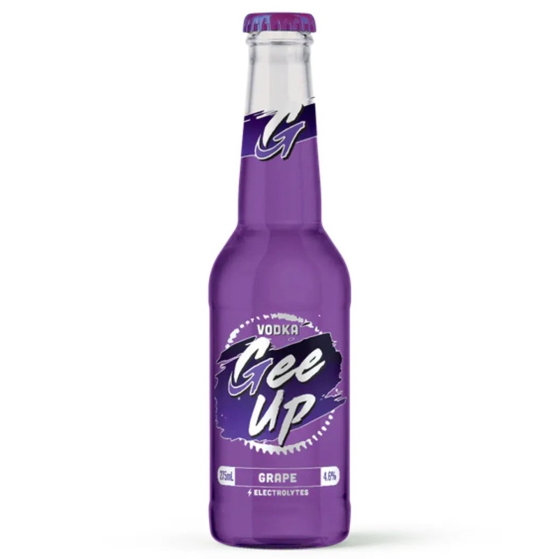 Gee Up Grape Bottle 275mL|4 Pack|24 Pack