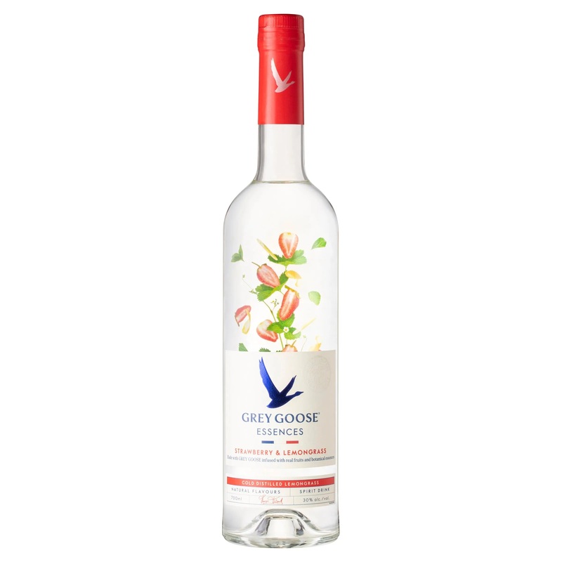 Grey Goose Essences Strawberry & Lemongrass Vodka 700mL