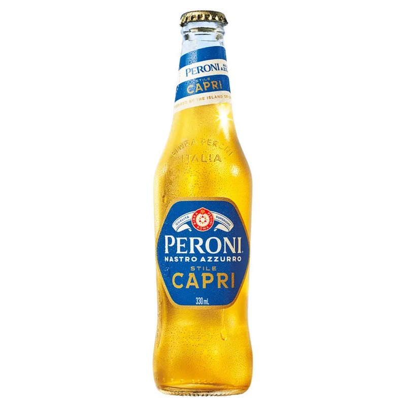 Peroni Nastro Azzurro Stile Capri Bottle 330mL