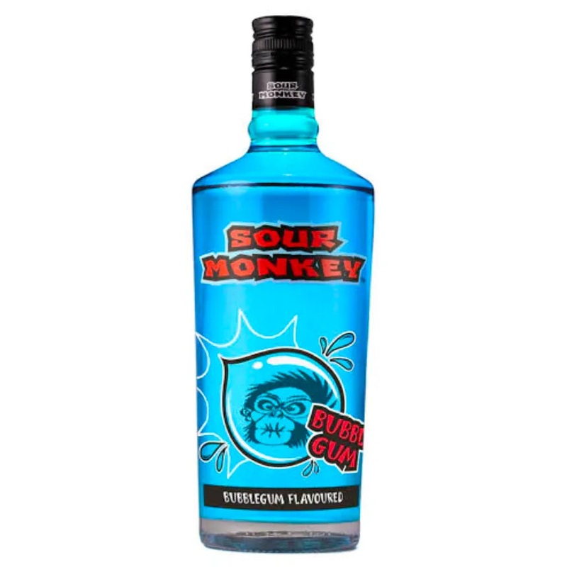 Sour Monkey Bubblegum 750mL