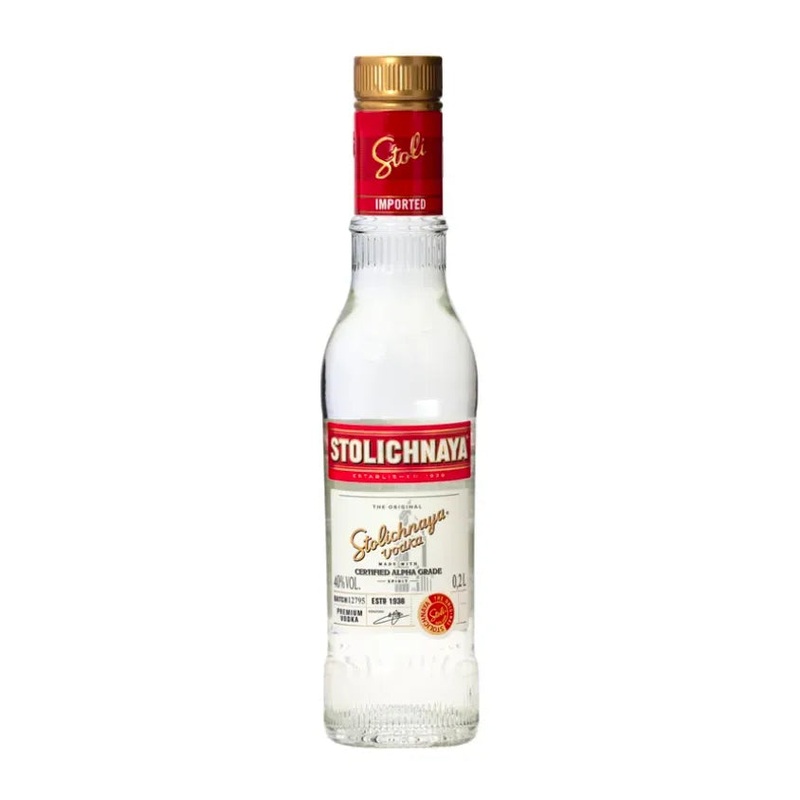 Stolichnaya Vodka 200mL