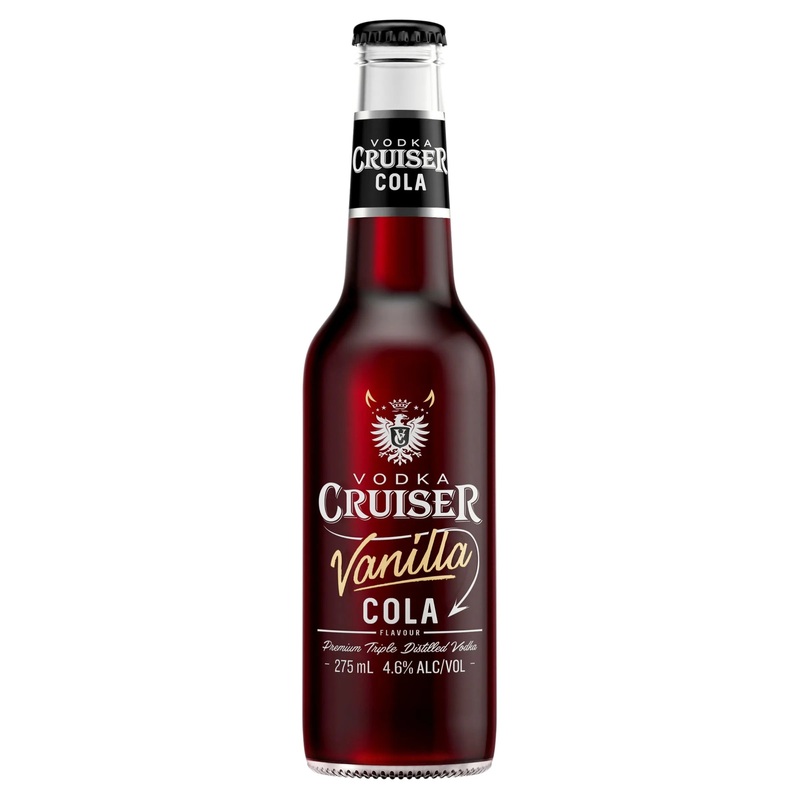 Vodka Cruiser Vanilla Cola Bottle 275mL