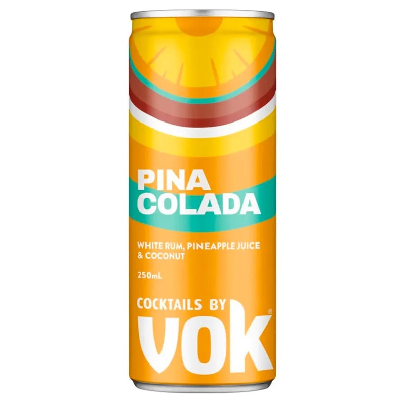 Vok Pina Colada Cocktail Can 250mL