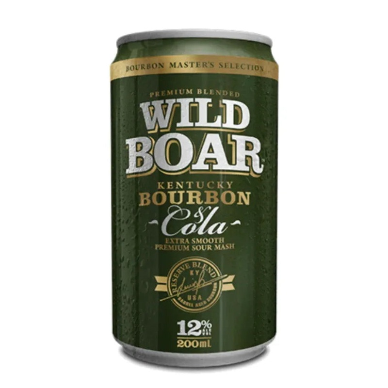 Wild Boar Bourbon & Cola 12% Can 200mL