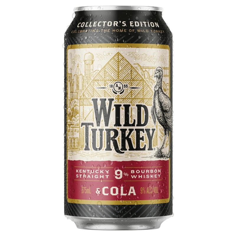 Wild Turkey Heritage 9% Bourbon & Cola Can 375mL