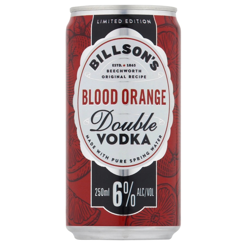 Billson’s Vodka Blood Orange 6% Can 250mL