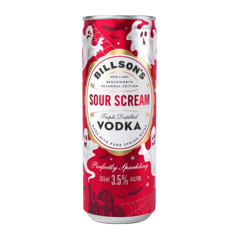 Billson’s Vodka Sour Scream Can 355mL