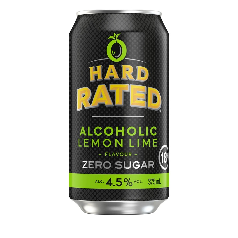 Hard Rated Lemon Lime Zero Sugar Can 375mL