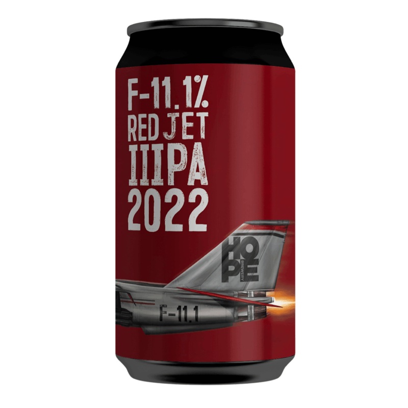 Hope Brewery F11.1% Jet Red IIIPA Can 375mL