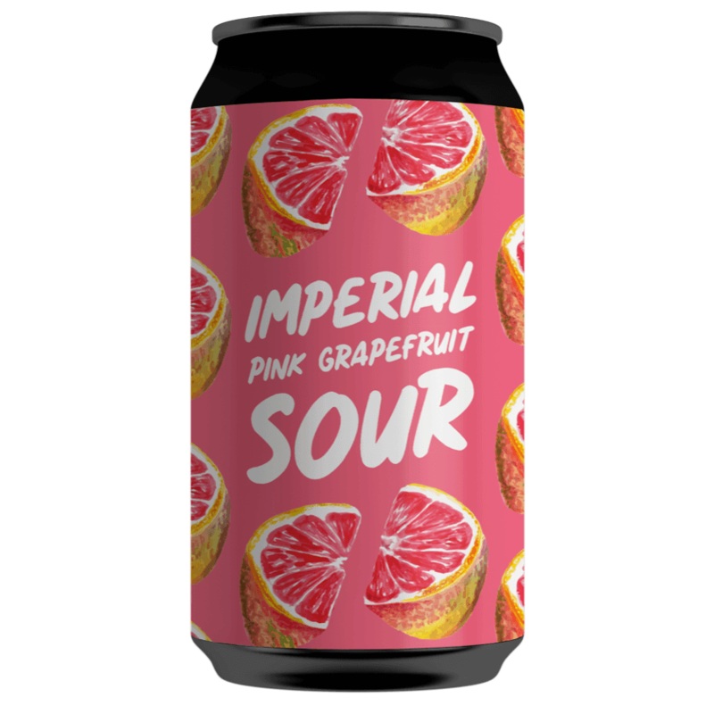 Hope Brewery Imperial Pink Grapefruit Sour Can 375mL