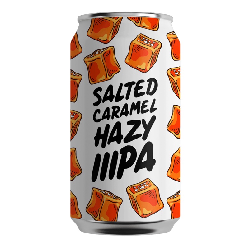 Hope Brewery Salted Caramel Hazy IIIPA Can 375mL