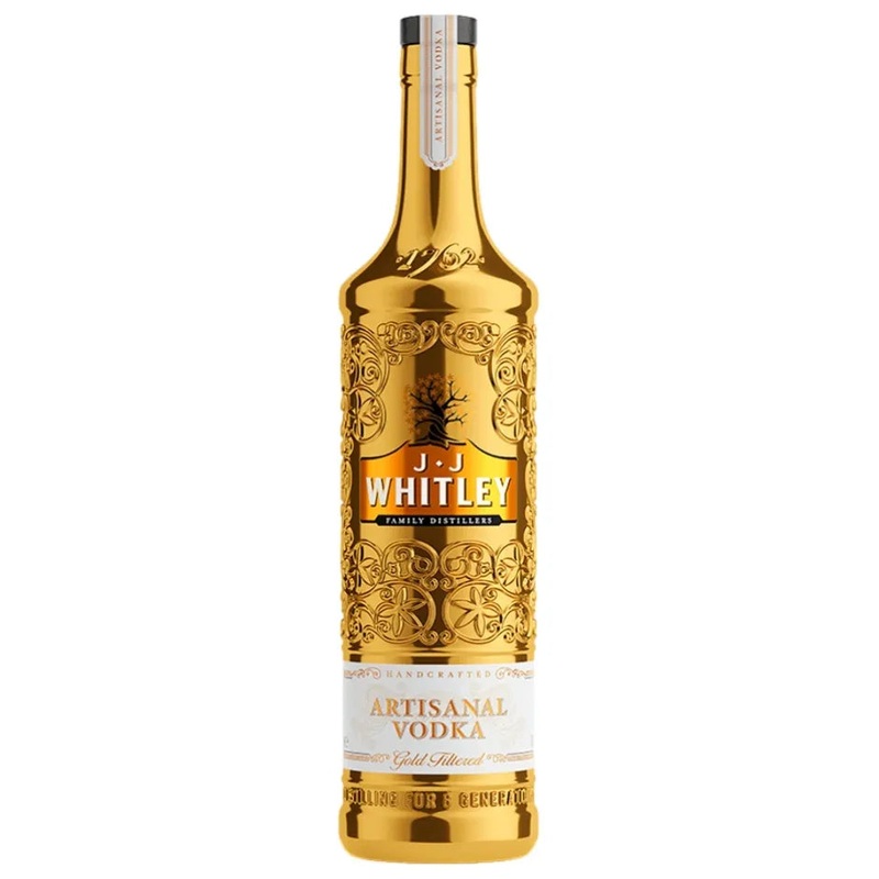 JJ Whitley Artisanal Gold Vodka 700mL