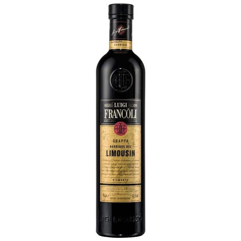Luigi Francoli Barrique del Limousin Grappa 700mL