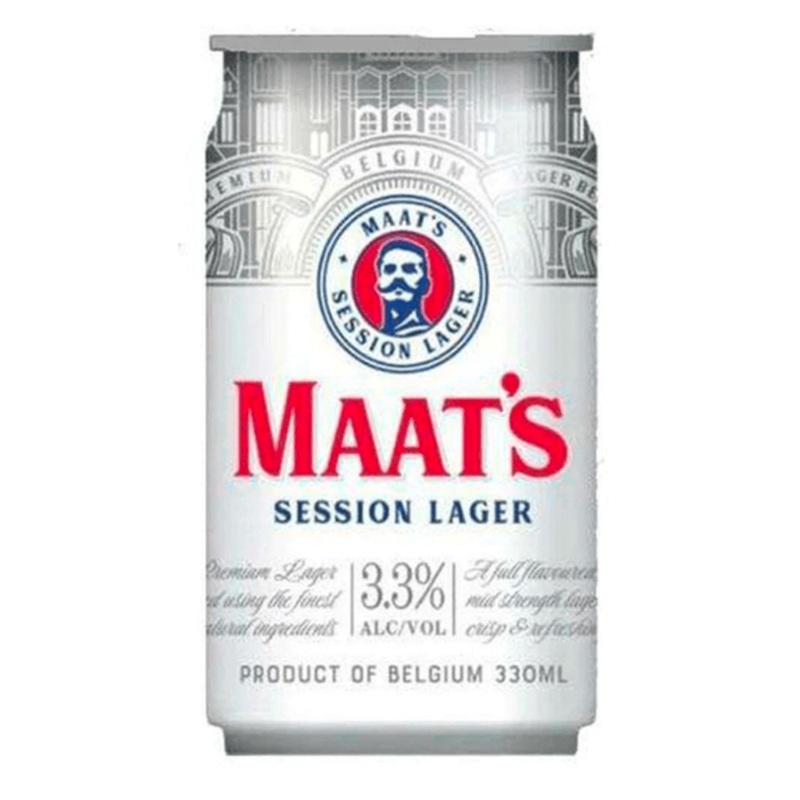 Maats Session Lager Can 330mL|Single|24 Pack