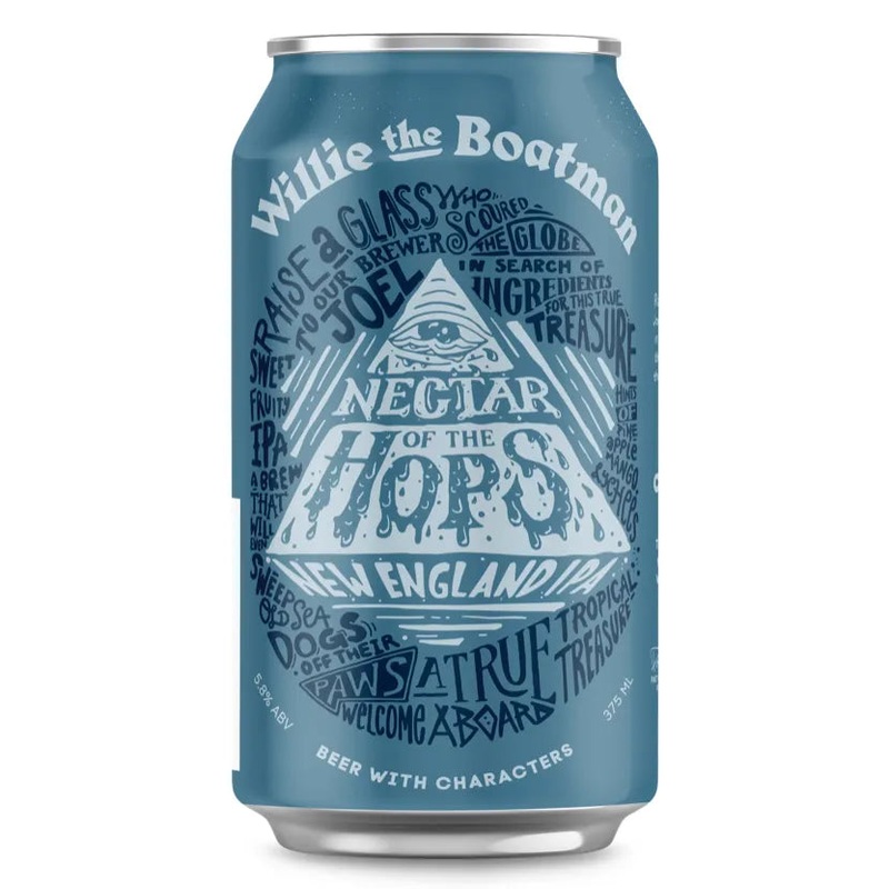 Willie the Boatman Nectar of the Hops Can 375mL