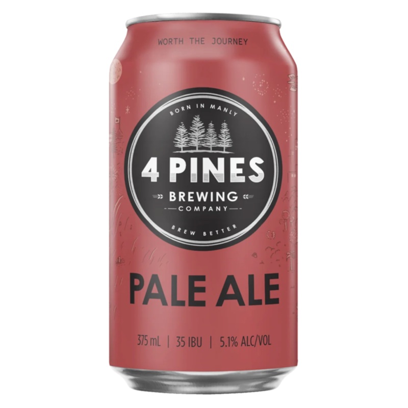 4 Pines Pale Ale Can 375mL|Single|6 Pack|18 Pack