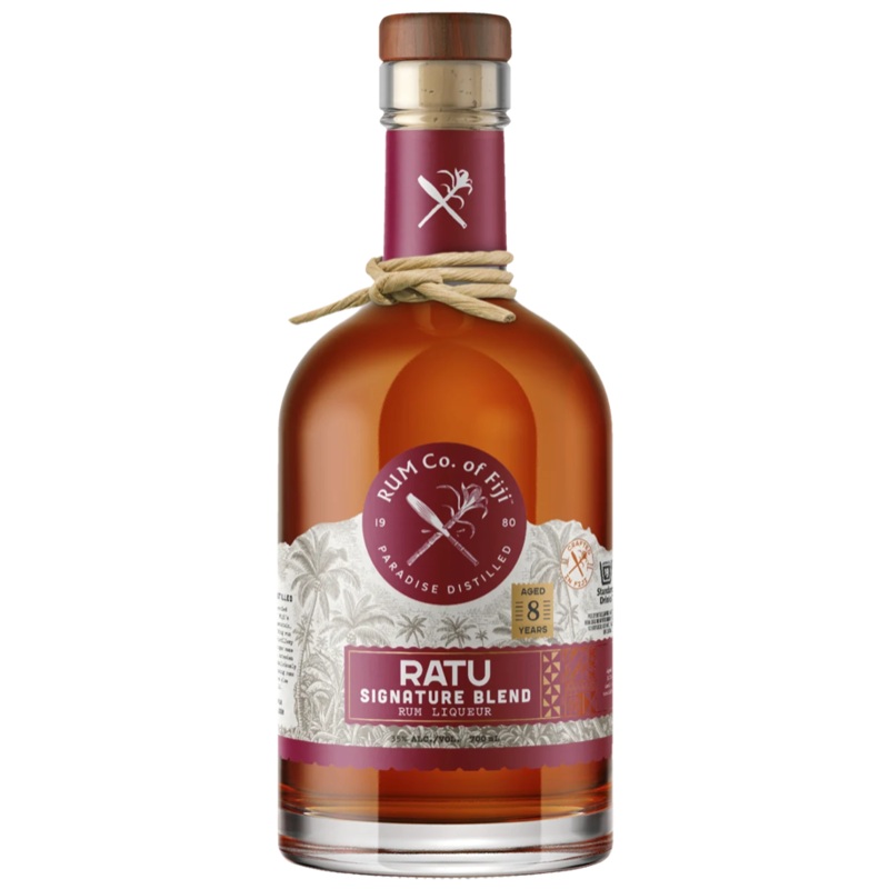 Rum Co. of Fiji Ratu 8 Year Old Signature Premium Rum Liqueur 700mL