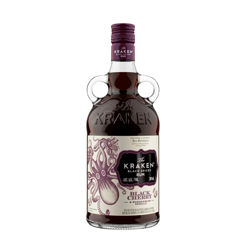 The Kraken Black Cherry & Madagascan Vanilla Rum 700mL
