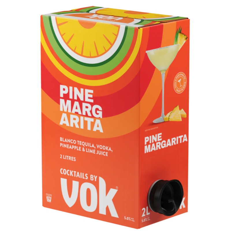 Vok Cocktails Pineapple Margarita 2L