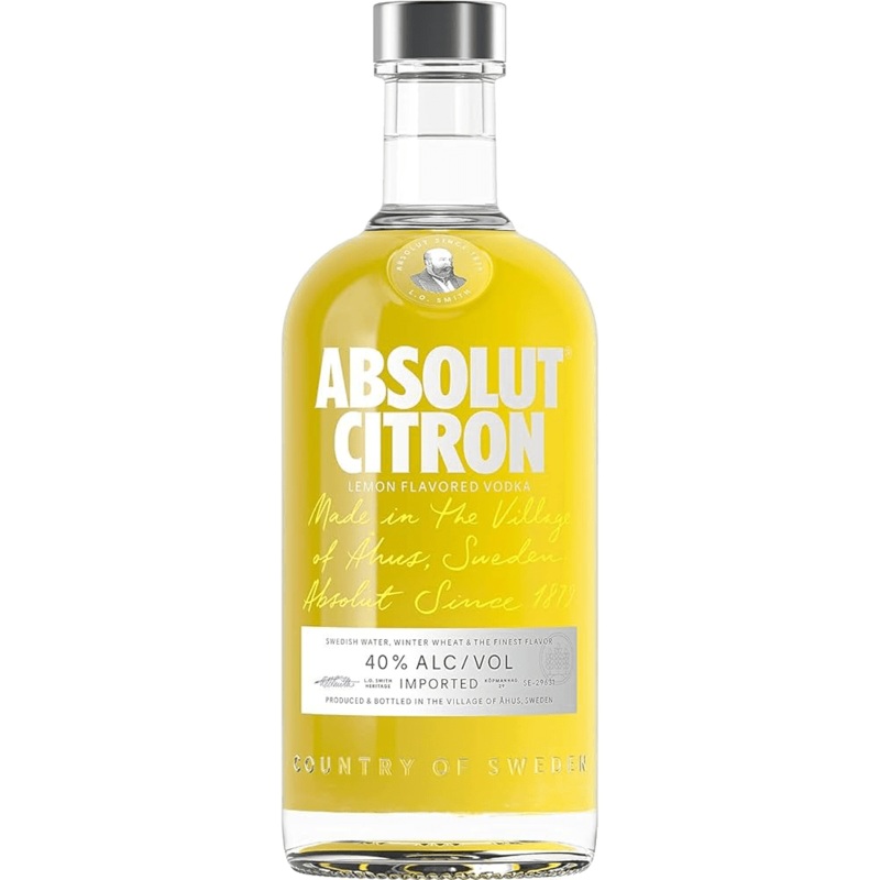 Absolut Citron – Lemon Flavoured Vodka