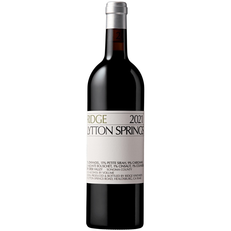Ridge Vineyards Lytton Springs 2021