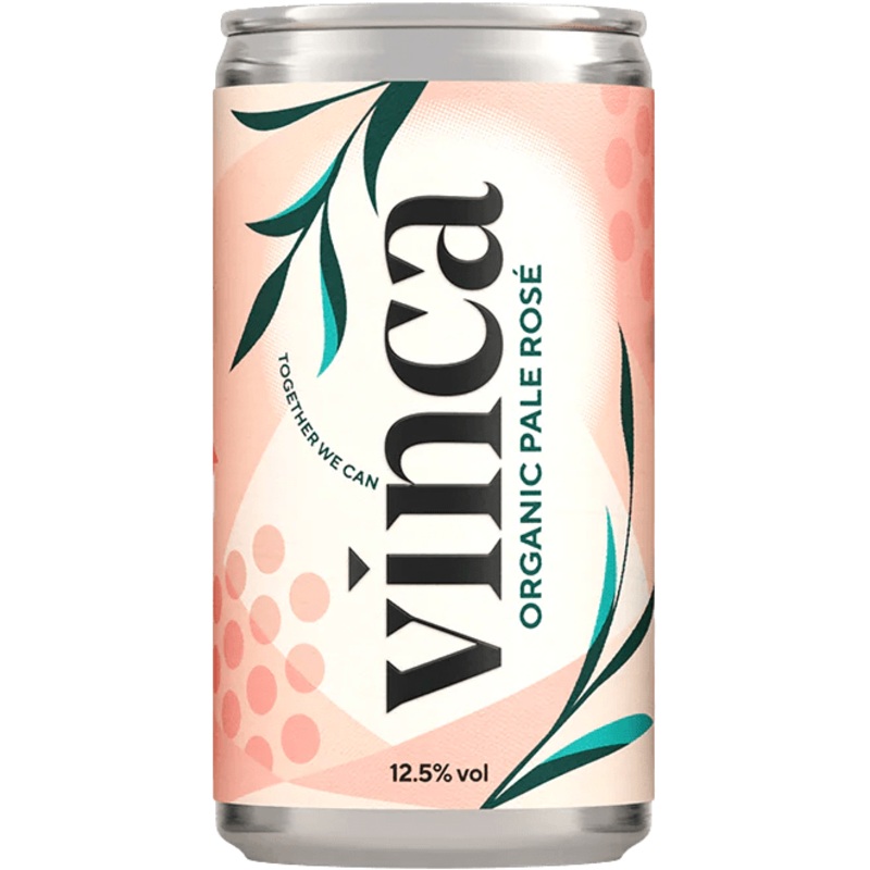 Vinca Organic Ros Wine 187ml Can