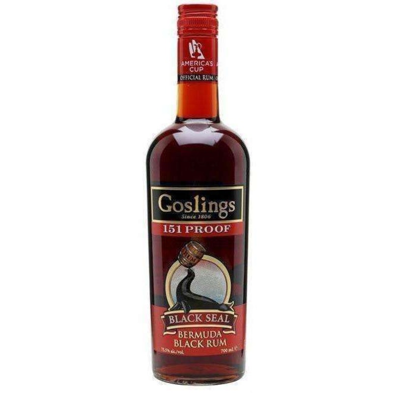 Gosling’s 151 Proof Overproof Black Seal Bermuda Rum