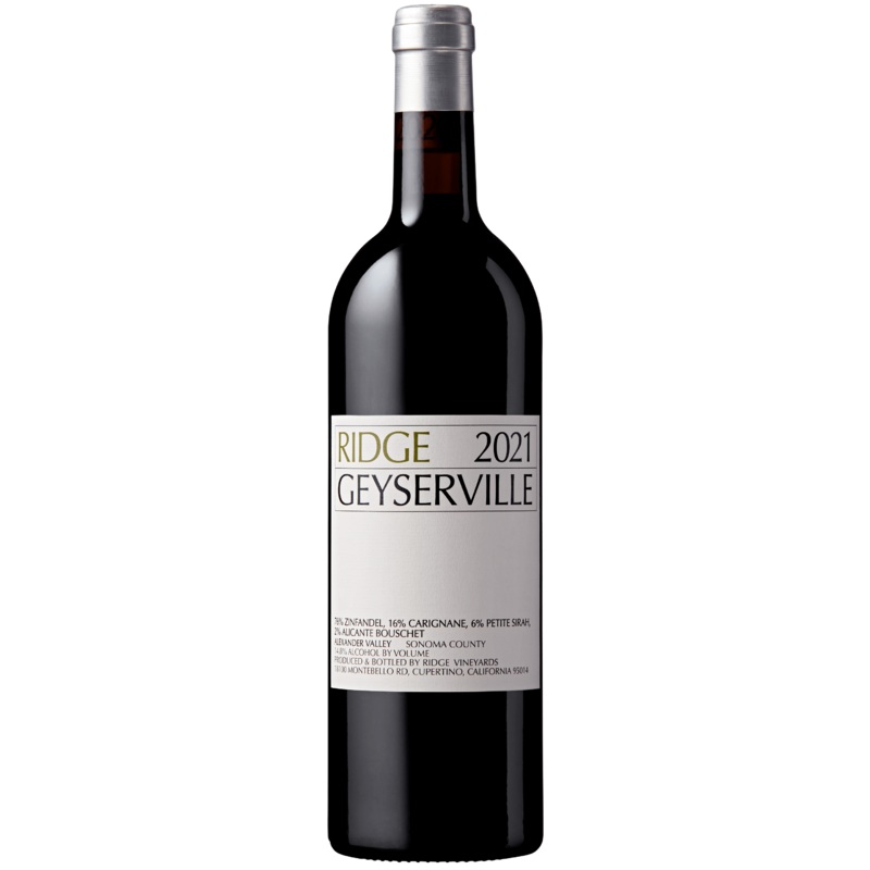 Ridge Vineyards Geyserville 2021