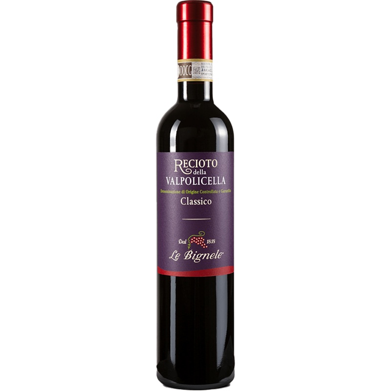 Le Bignele Recioto della Valpolicella 50cl 2022