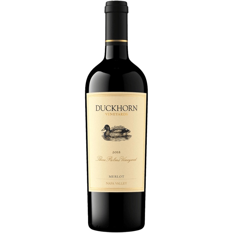 Duckhorn Vineyards Napa Valley Merlot Three Palms Vineyard 2018