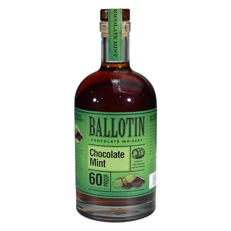 Ballotin Chocolate Mint Whiskey 750mL