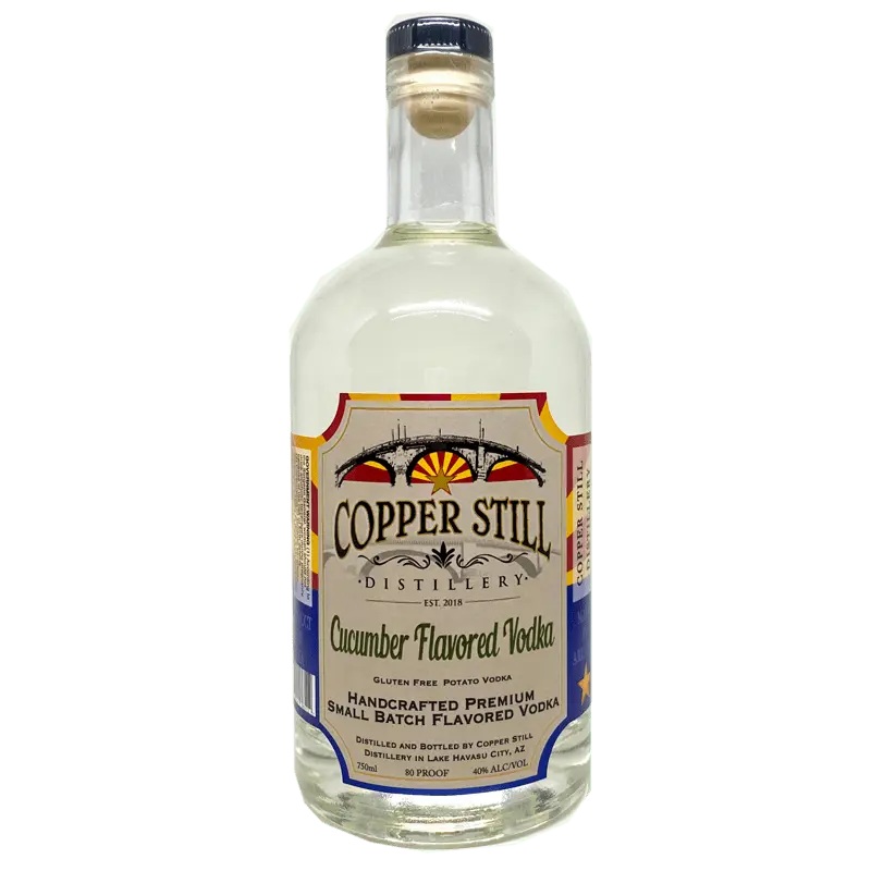 Copper Still Distillery Cucumber Flavored Vodka 750mL