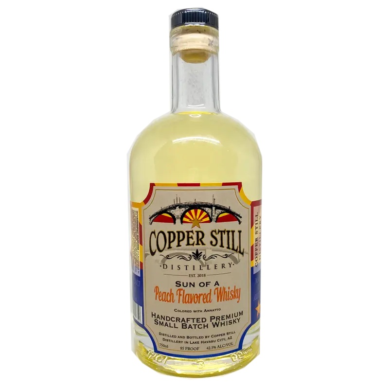 Copper Still Distillery Peach Flavored Whisky 750mL