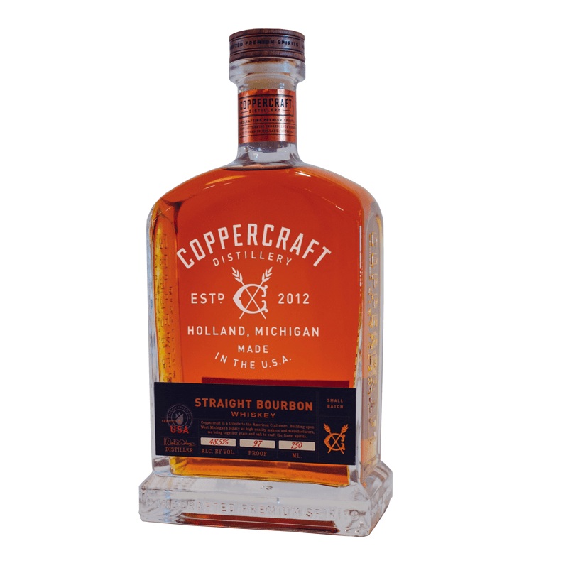 Coppercraft Distillery Straight Bourbon Whiskey 750mL