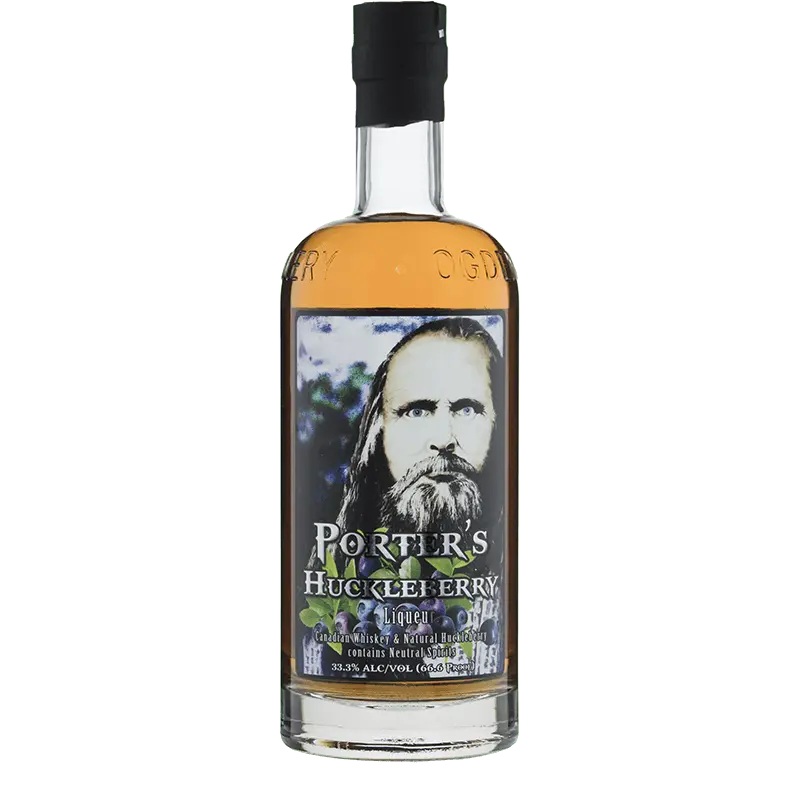 Ogden’s Own Distillery Porter’s Huckleberry Liqueur 750ml