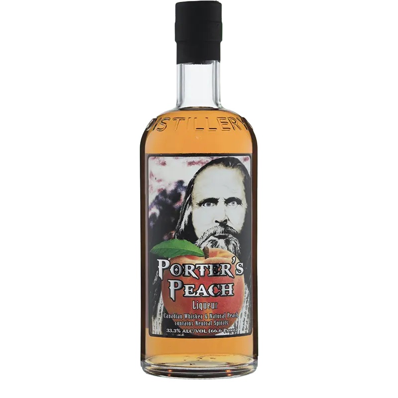 Ogden’s Own Distillery Porter’s Peach Liqueur 750ml