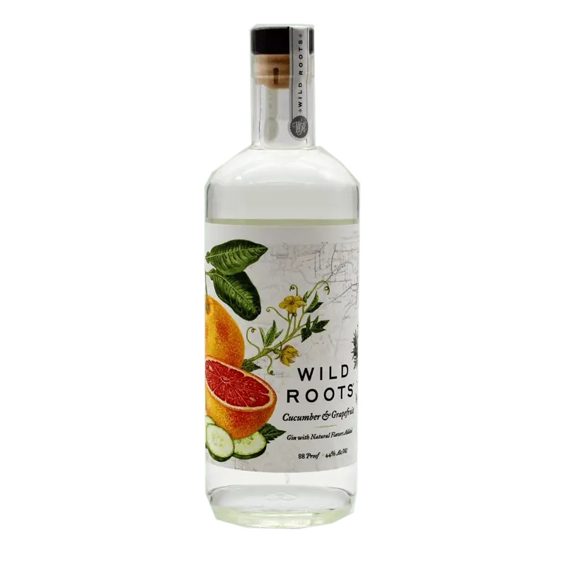 Wild Roots Cucumber & Grapefruit Gin 750mL